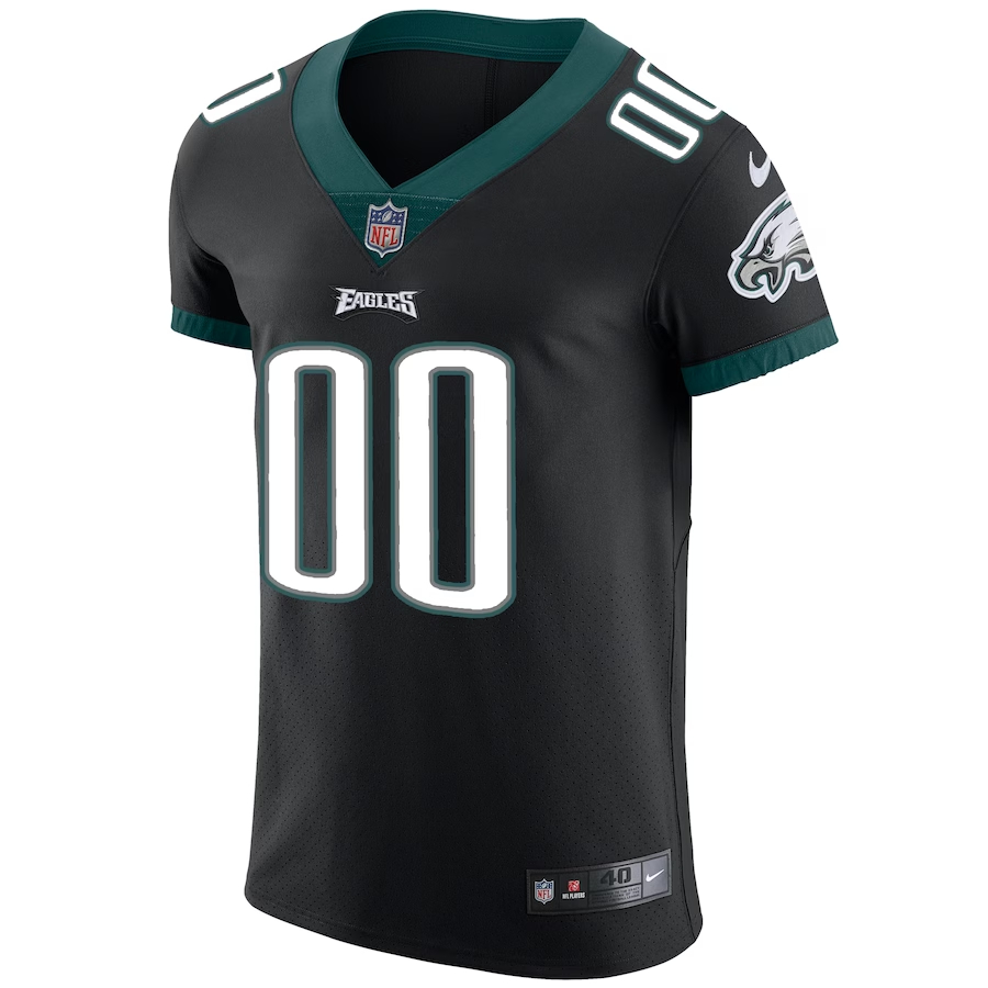 Nike Philadelphia Eagles Black Vapor Untouchable Custom Elite Jersey