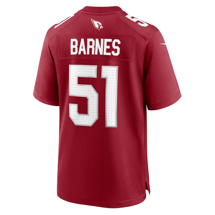 Nike Krys Barnes Arizona Cardinals Cardinal Team Game Jersey