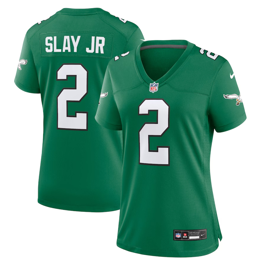 Nike Darius Slay Philadelphia Eagles Women's Kelly Green Player Jersey