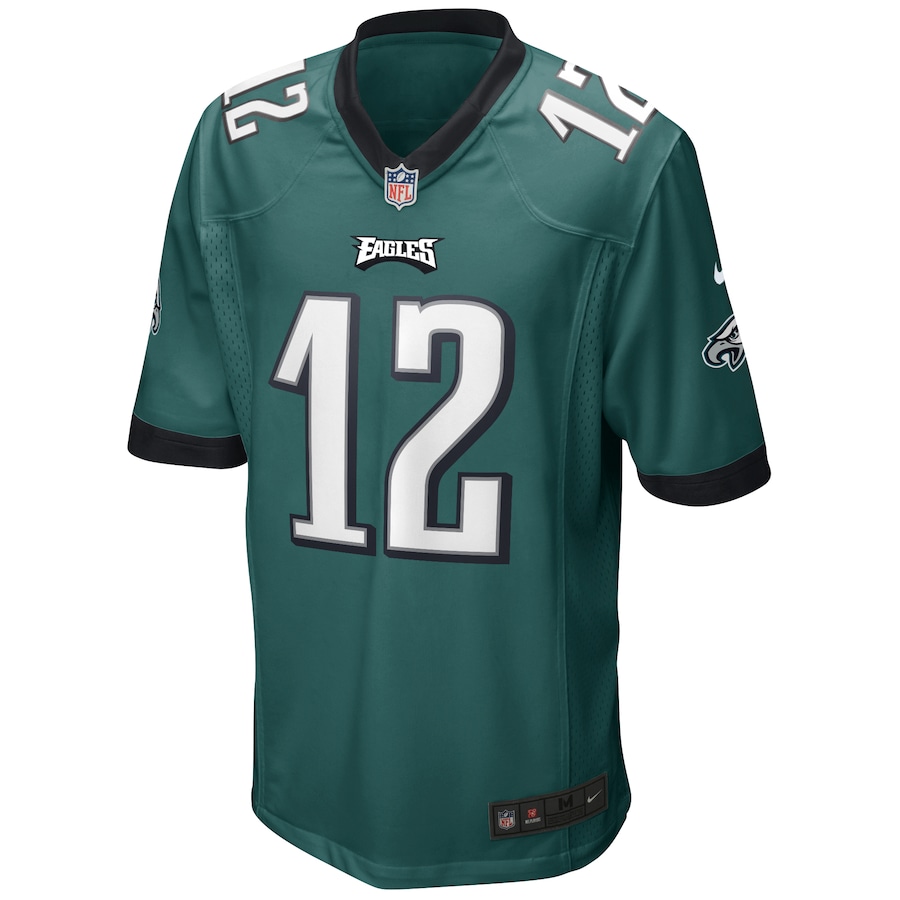 Nike Randall Cunningham Philadelphia Eagles Midnight Green Game Retired Player Jersey