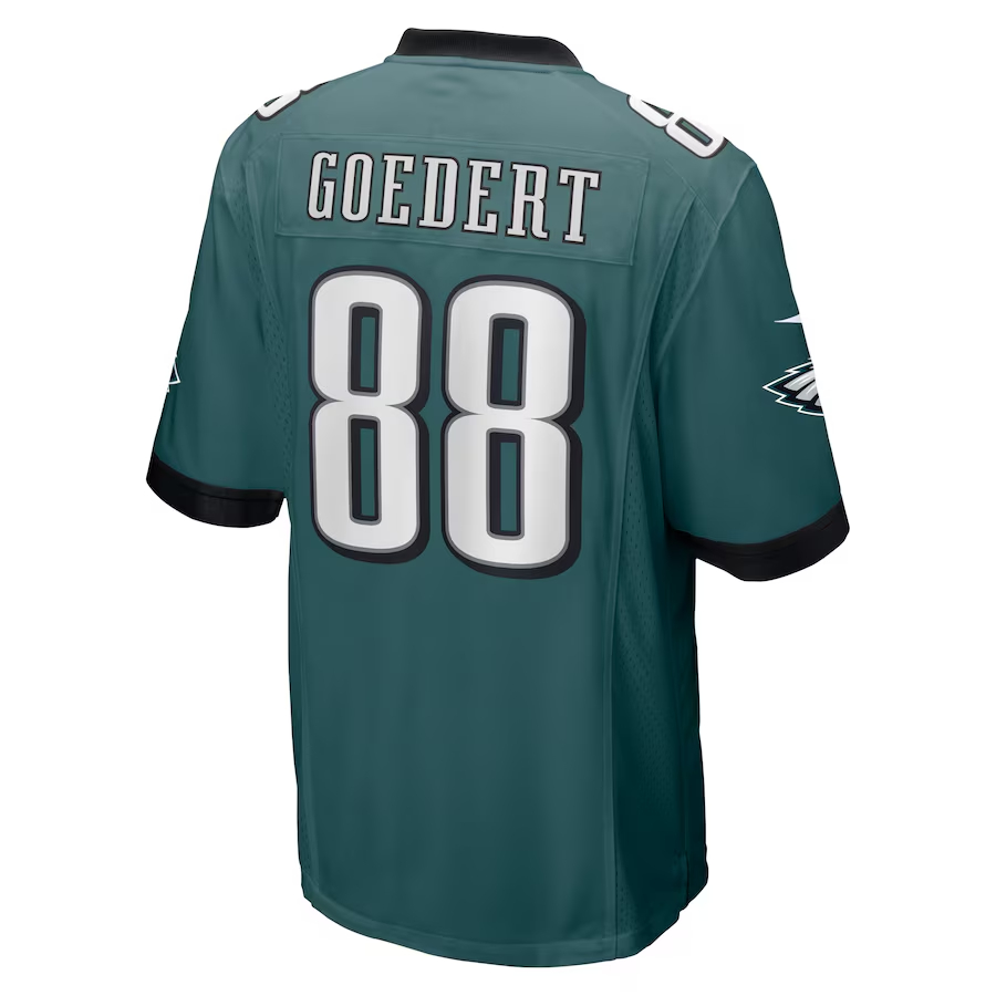 Nike Dallas Goedert Philadelphia Eagles Midnight Green Game Jersey
