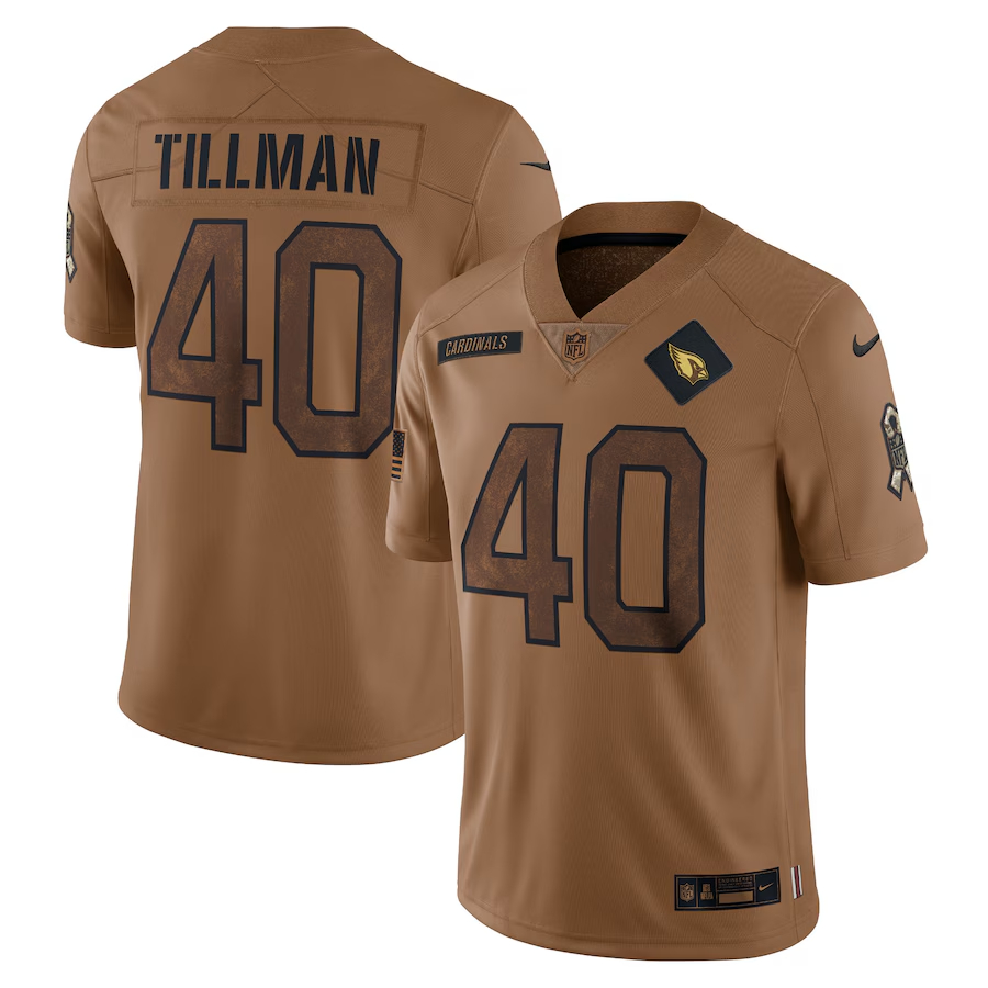 Nike Pat Tillman Arizona Cardinals Brown 2023 Salute