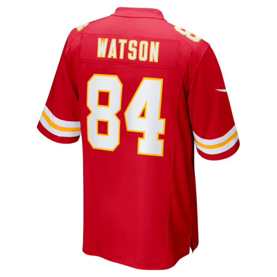 Nike Justin Watson Kansas City Chiefs Red Game Player Jersey