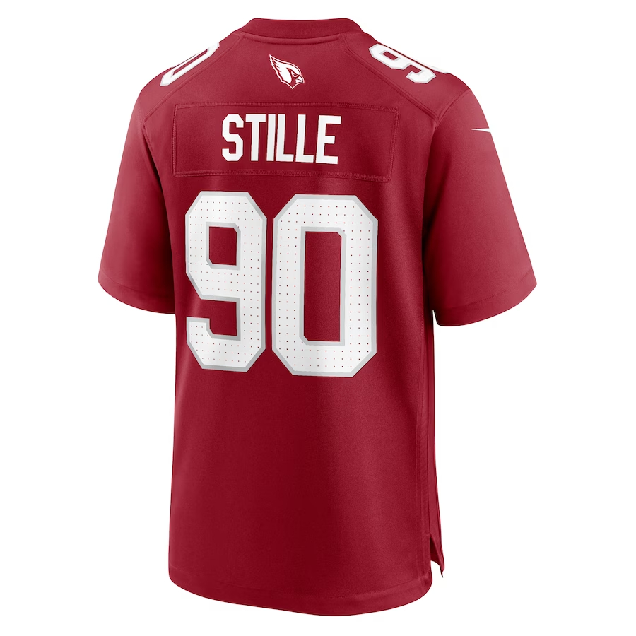 Nike Ben Stille Arizona Cardinals Cardinal Team Game Jersey