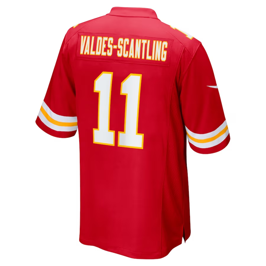 Nike Marquez Valdes-Scantling Kansas City Chiefs Red Game Jersey