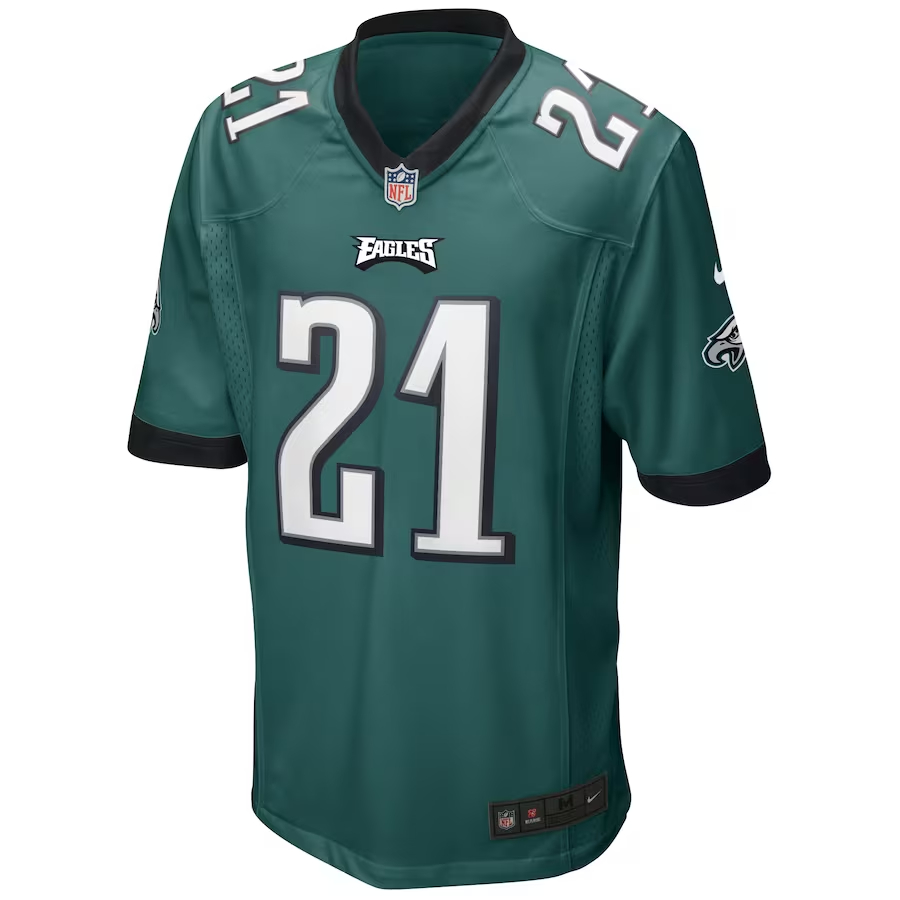 Nike Eric Allen Philadelphia Eagles Midnight Green Game Retired Player Jersey