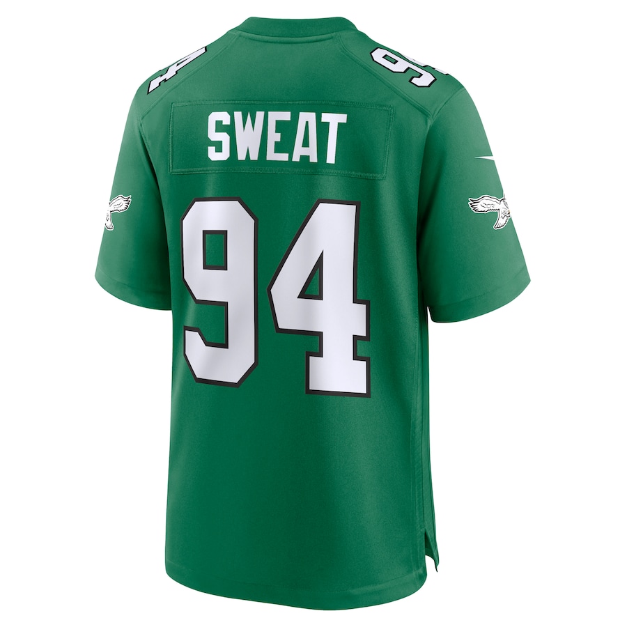 Nike Josh Sweat Philadelphia Eagles Kelly Green Alternate Game Jersey