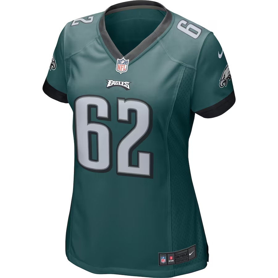 Nike Jason Kelce Philadelphia Eagles Women's Midnight Green Game Jersey