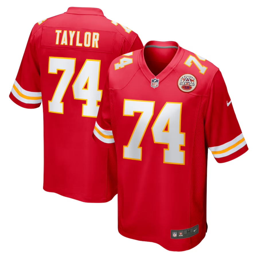 Nike Jawaan Taylor Kansas City Chiefs Red Game Player Jersey