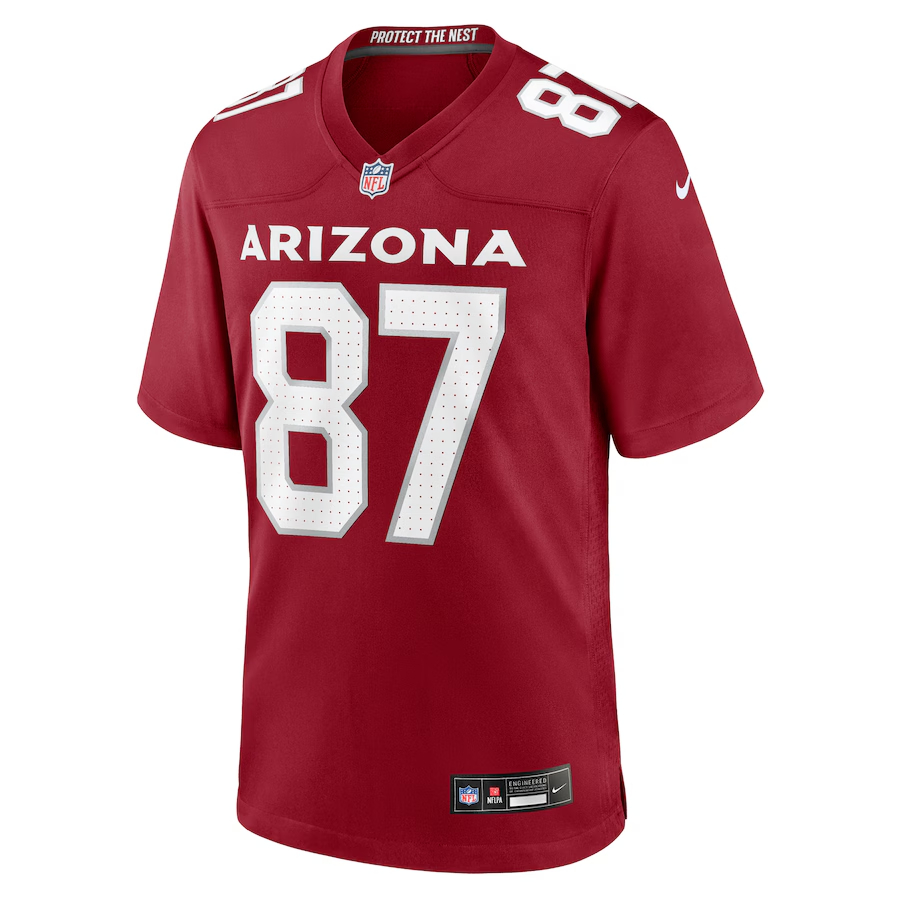 Nike Geoff Swaim Arizona Cardinals Cardinal Team Game Jersey