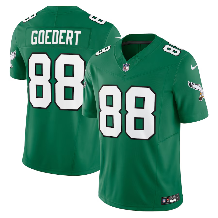 Nike Dallas Goedert Philadelphia Eagles Kelly Green Vapor F.U.S.E. Limited Jersey