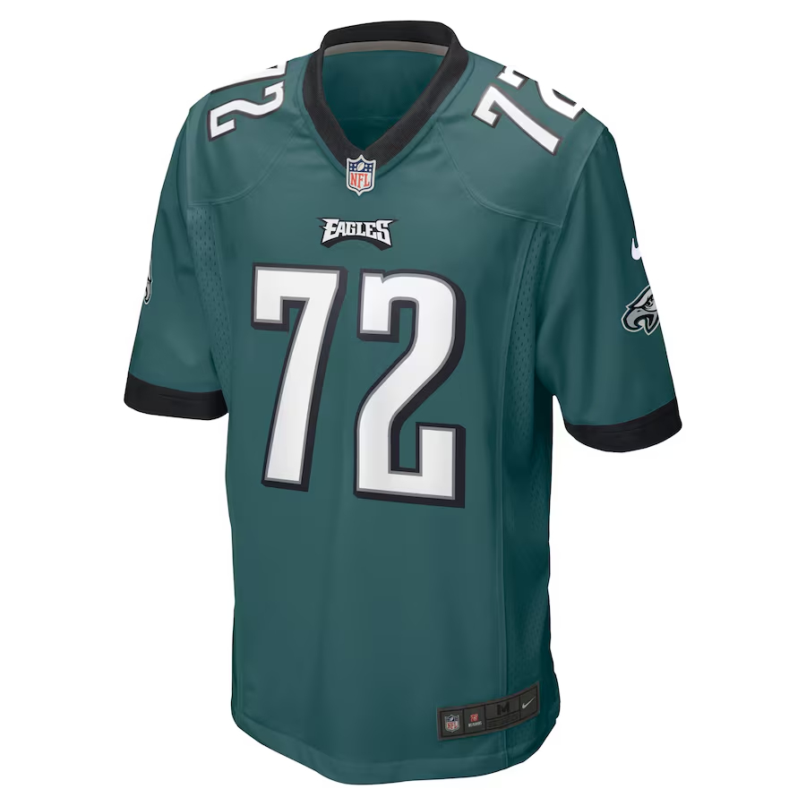 Nike Moro Ojomo Philadelphia Eagles Midnight Green Team Game Jersey