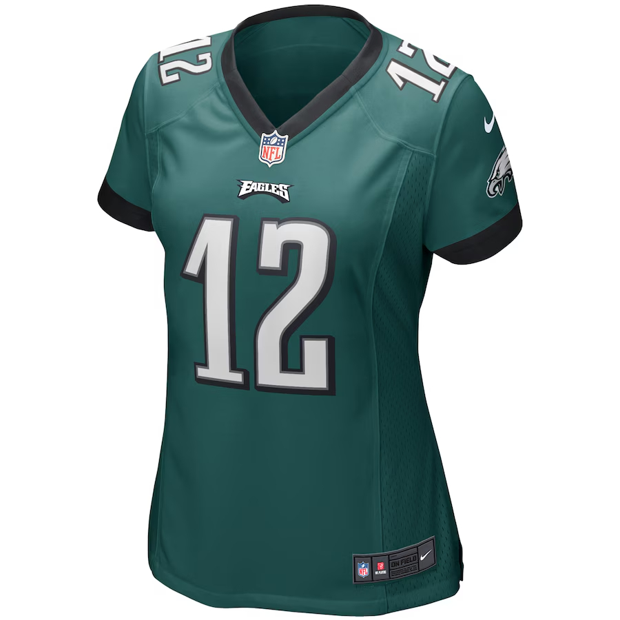 Nike Randall Cunningham Philadelphia Eagles Women's Midnight Green Game Retired Player Jersey