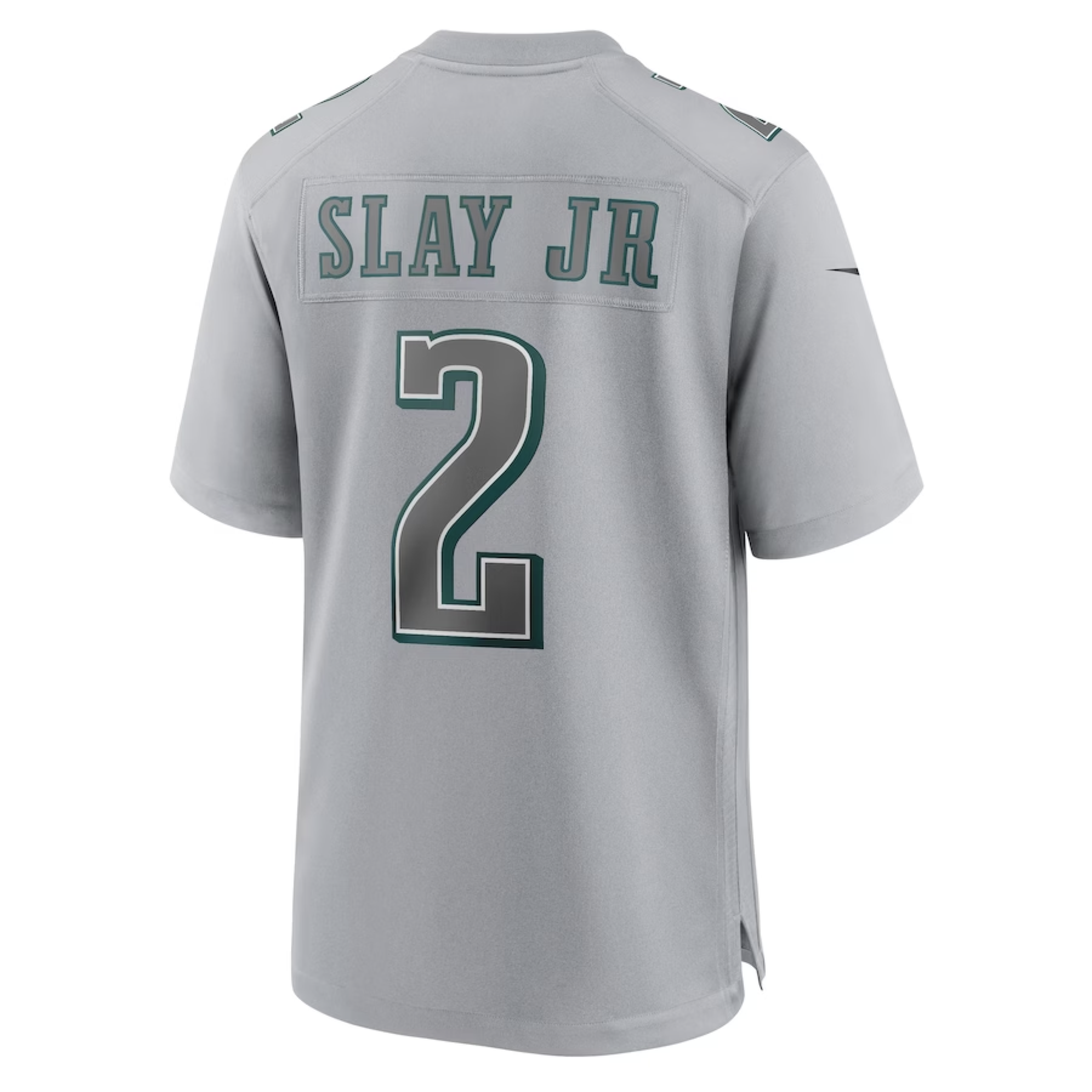 Nike Darius Slay Jr. Philadelphia Eagles Gray Super Bowl LVII Patch Atmosphere Fashion Game Jersey