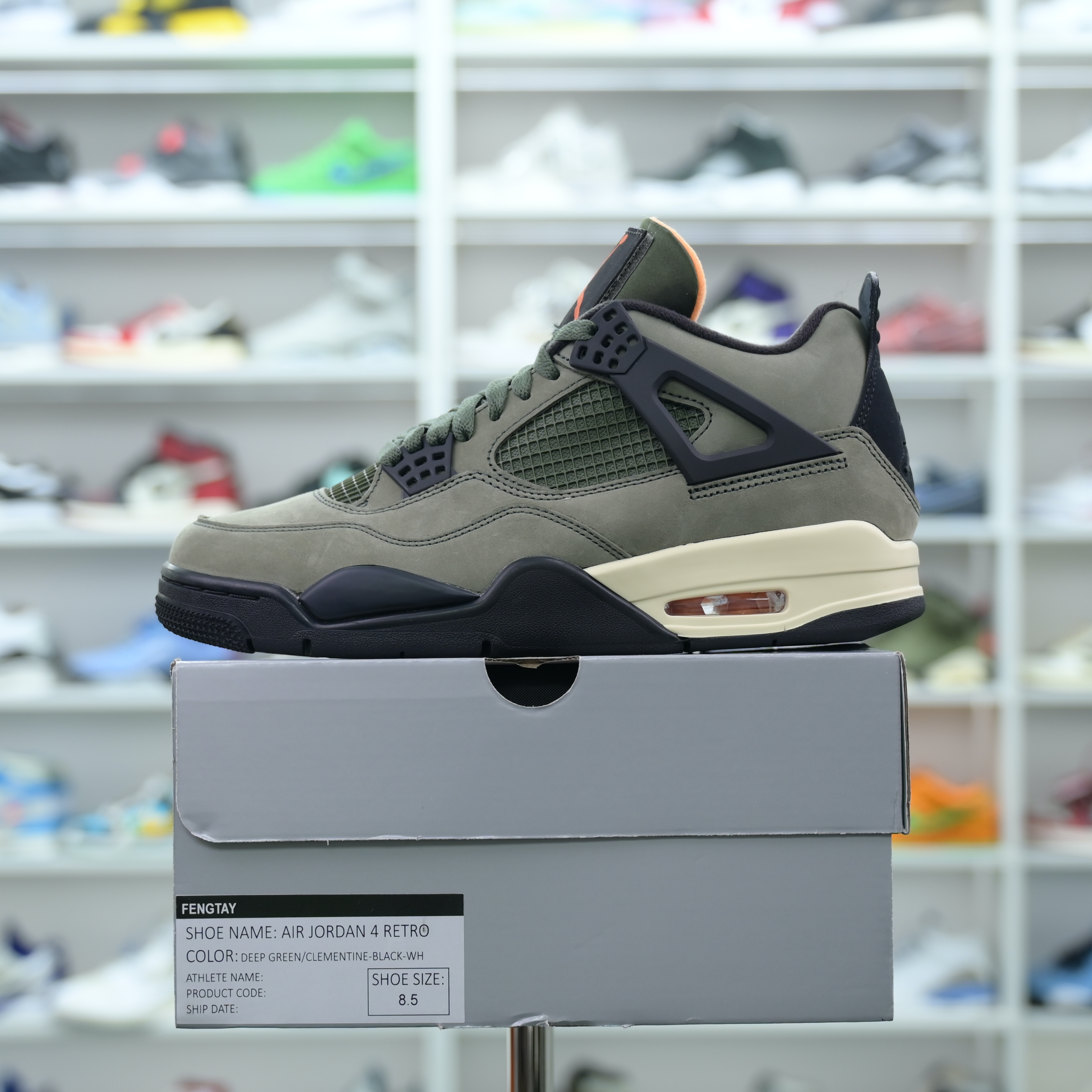 UNDEFEATED x Jordan Air Jordan 4 Retro UNDFTD