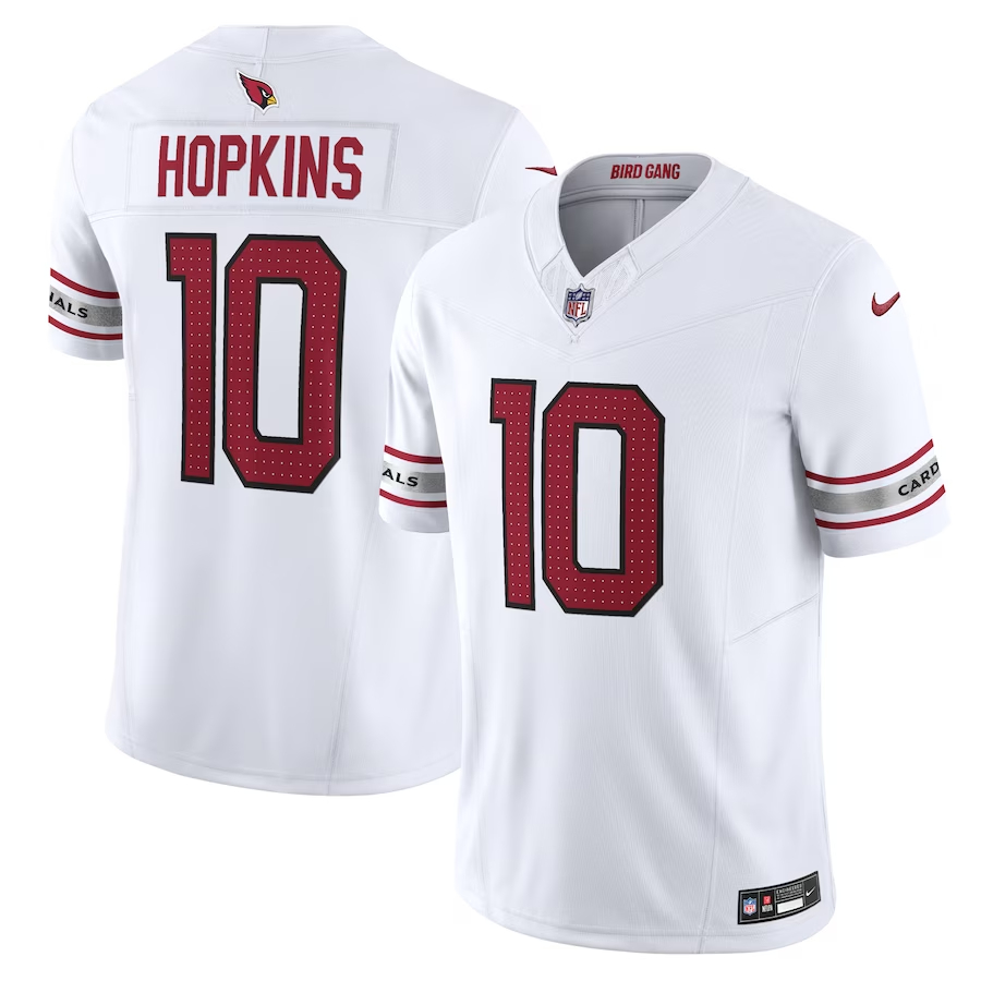 Nike DeAndre Hopkins Arizona Cardinals White Vapor F.U.S.E. Limited Jersey