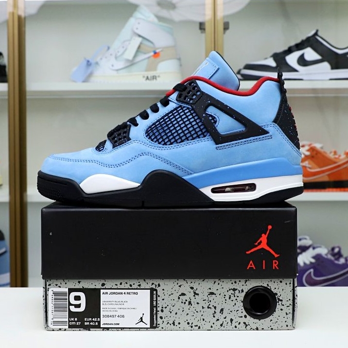TRAVIS SCOTT X AIR JORDAN 4 RETRO 'CACTUS JACK' FRIENDS & FAMILY