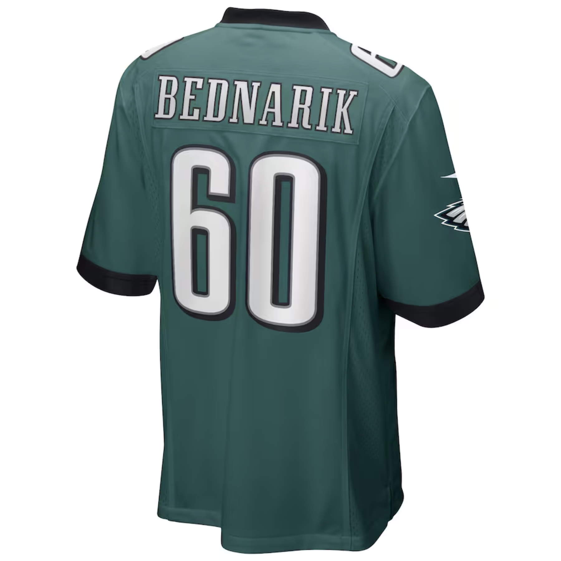 Nike Chuck Bednarik Philadelphia Eagles Midnight Green Game Retired Player Jersey