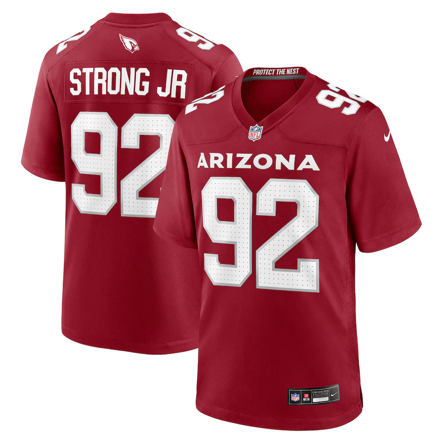Nike Kevin Strong Arizona Cardinals Cardinal Game Player Jersey