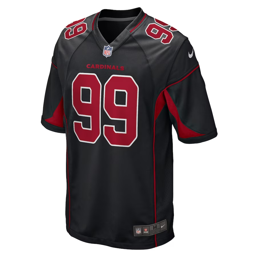 Nike J.J. Watt Arizona Cardinals Black 2nd Alternate Game Jersey
