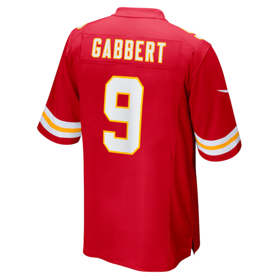 Nike Blaine Gabbert Kansas City Chiefs Red Game Jersey