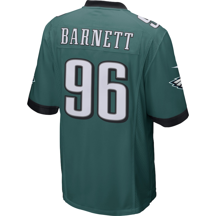Nike Derek Barnett Philadelphia Eagles Green Game Jersey