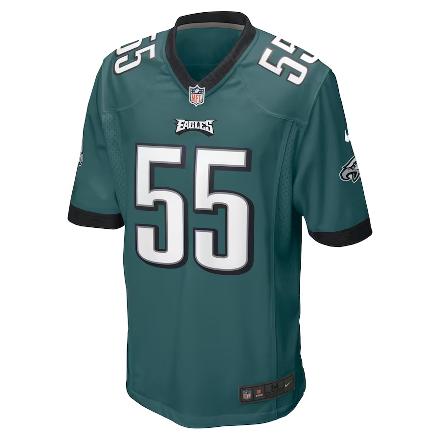 Nike Brandon Graham Philadelphia Eagles Midnight Green Game Jersey