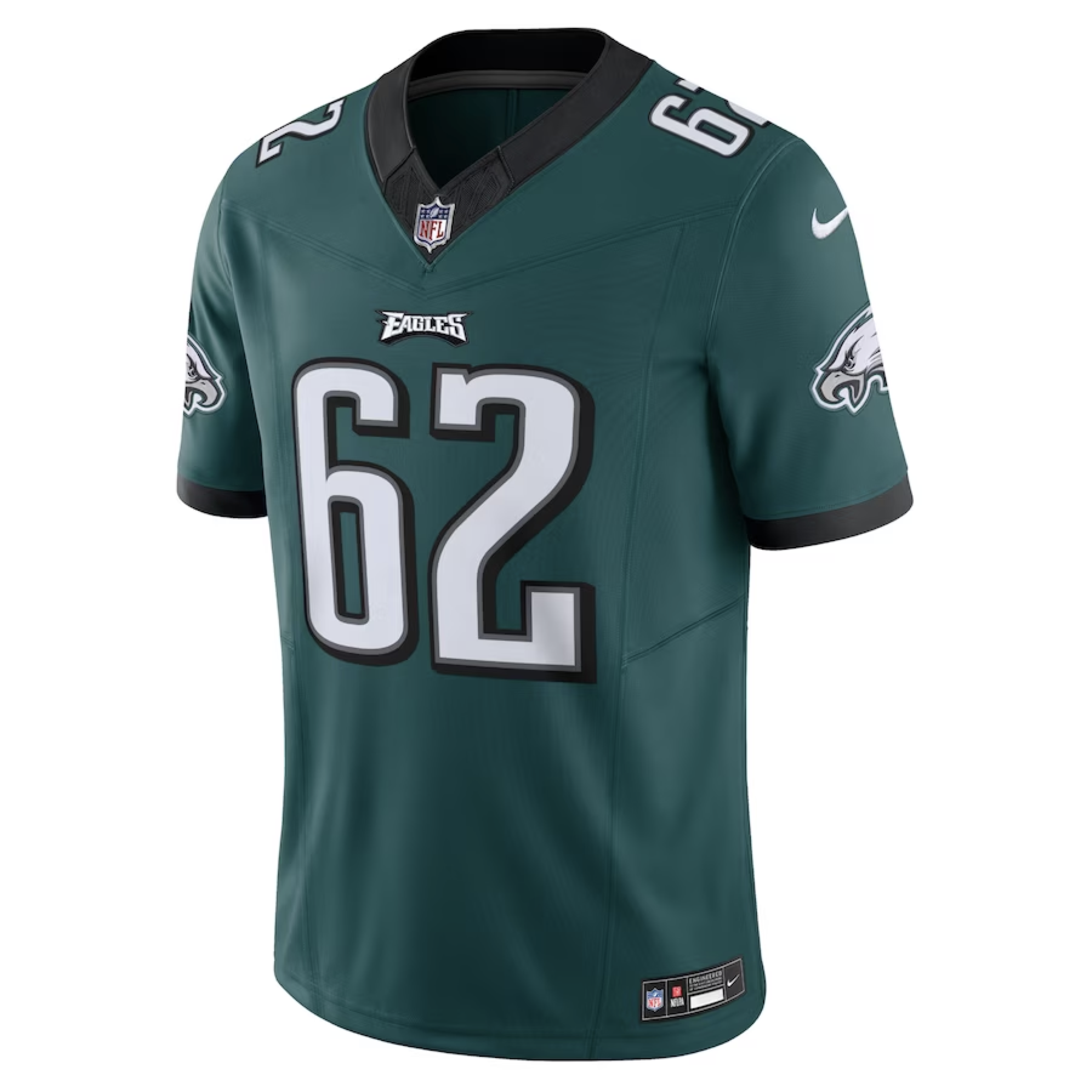 Nike Jason Kelce Philadelphia Eagles Midnight Green Vapor F.U.S.E. Limited Jersey