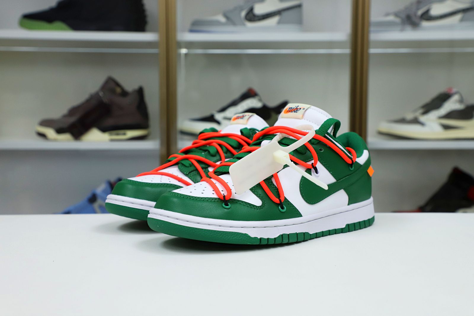 OFF-WHITE X DUNK LOW 'PINE GREEN'