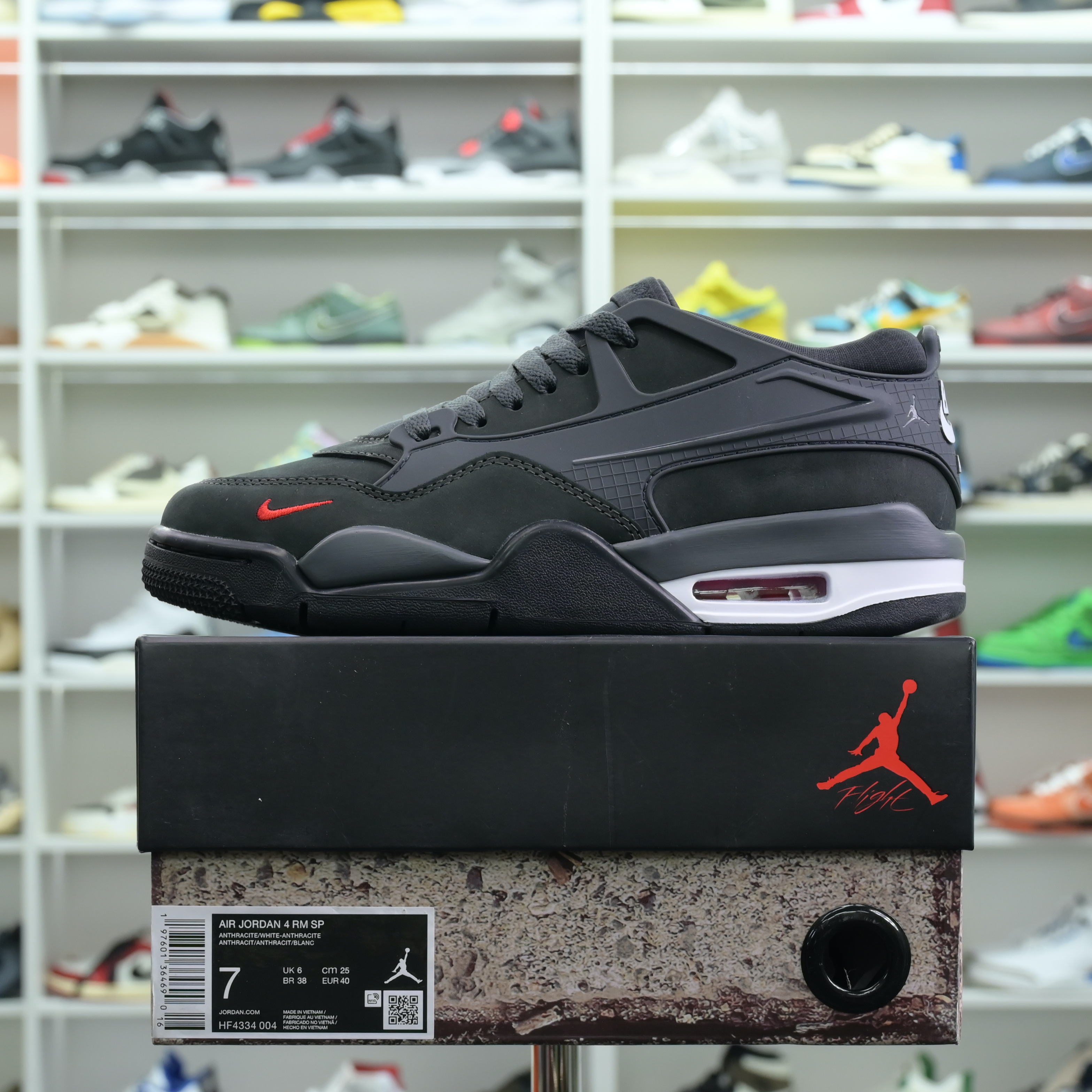 Nigel Sylvester x Jordan Air Jordan 4 RM SP “Anthracite”
