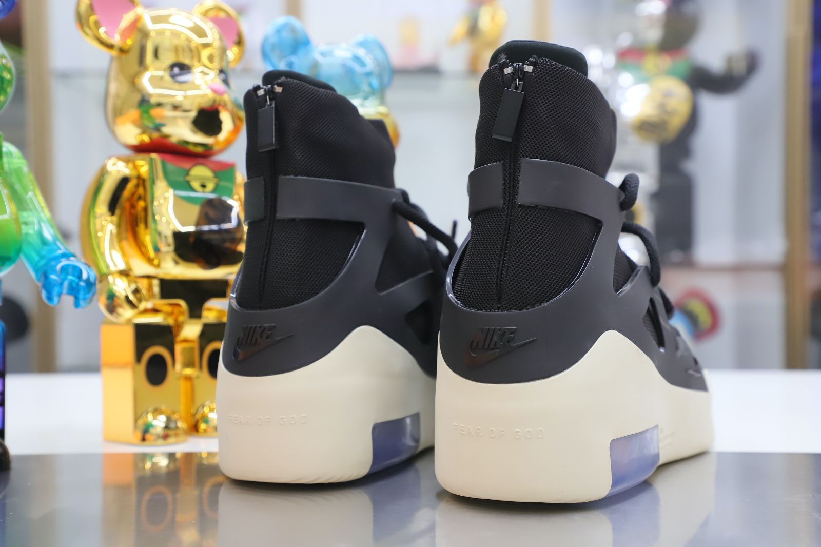Nike Air Fear of God 1 black  fog