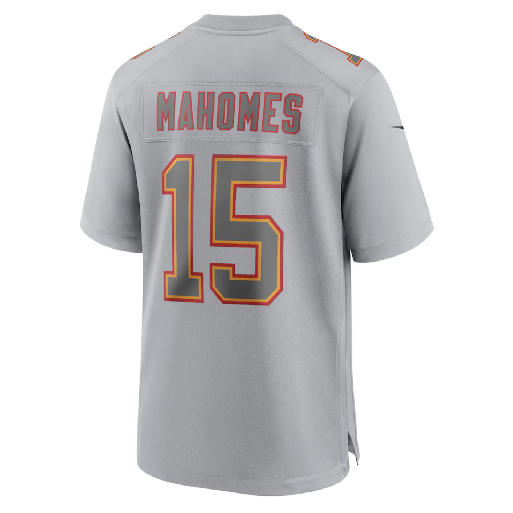 Nike Patrick Mahomes Kansas City Chiefs Gray Super Bowl LVIII Atmosphere Fashion Game Jersey
