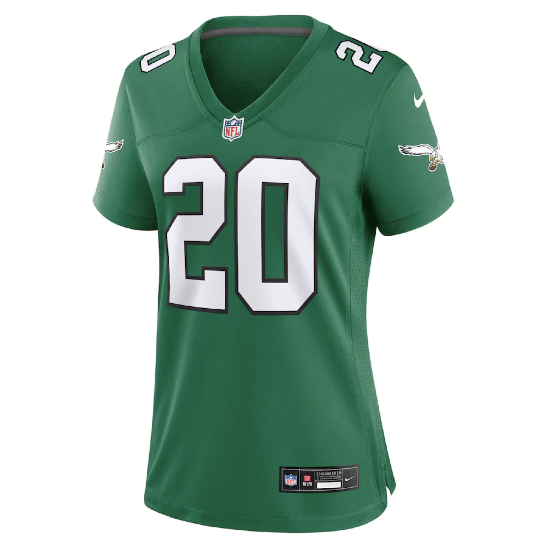 Nike Brian Dawkins Philadelphia Eagles Women's Kelly Green Alternate Game Jersey
