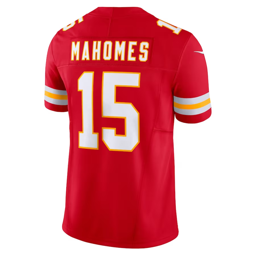 Nike Patrick Mahomes Kansas City Chiefs Red Vapor F.U.S.E. Limited Jersey