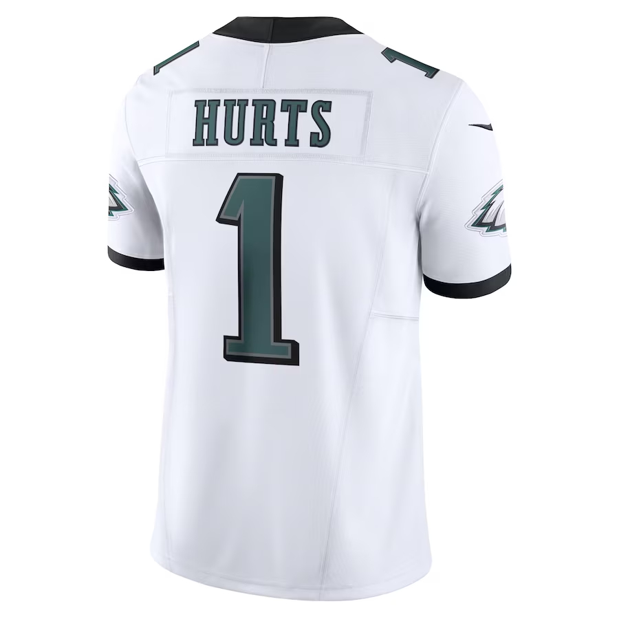 Nike Jalen Hurts Philadelphia Eagles White Vapor F.U.S.E. Limited Jersey