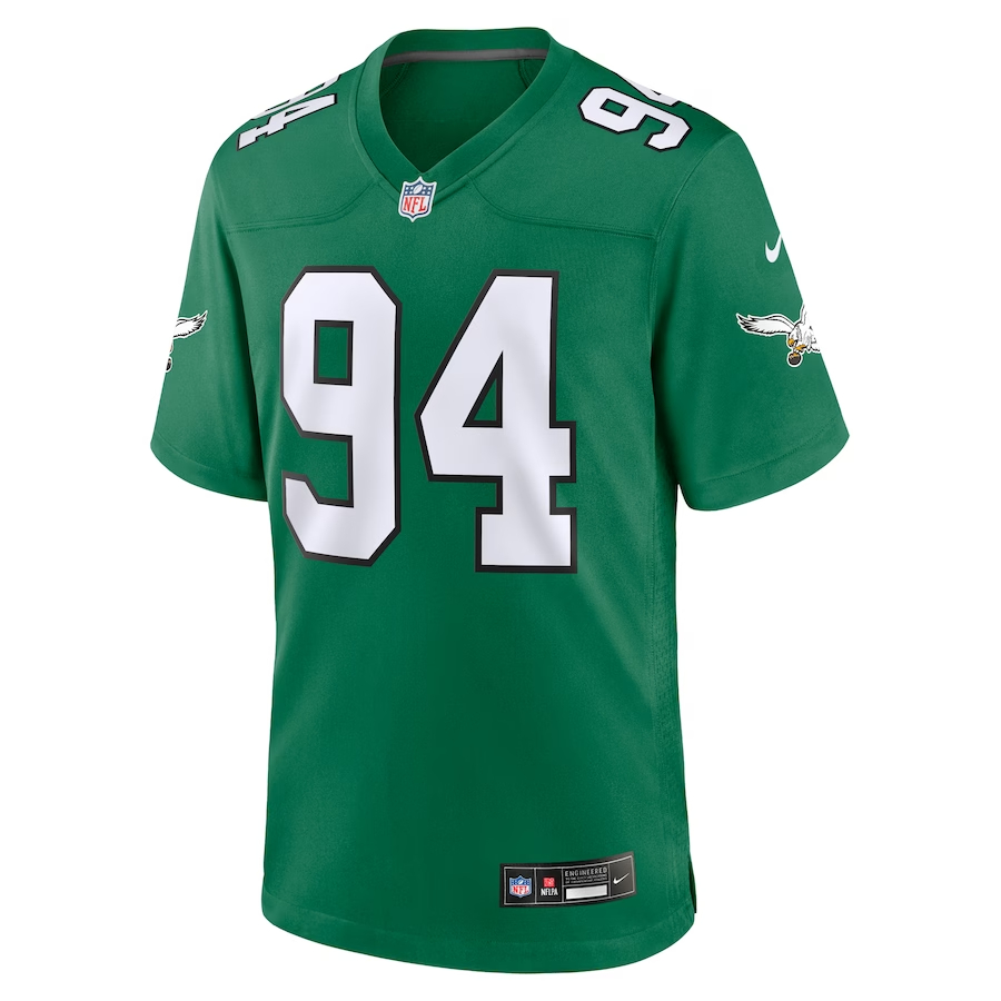 Nike Josh Sweat Philadelphia Eagles Kelly Green Alternate Game Jersey