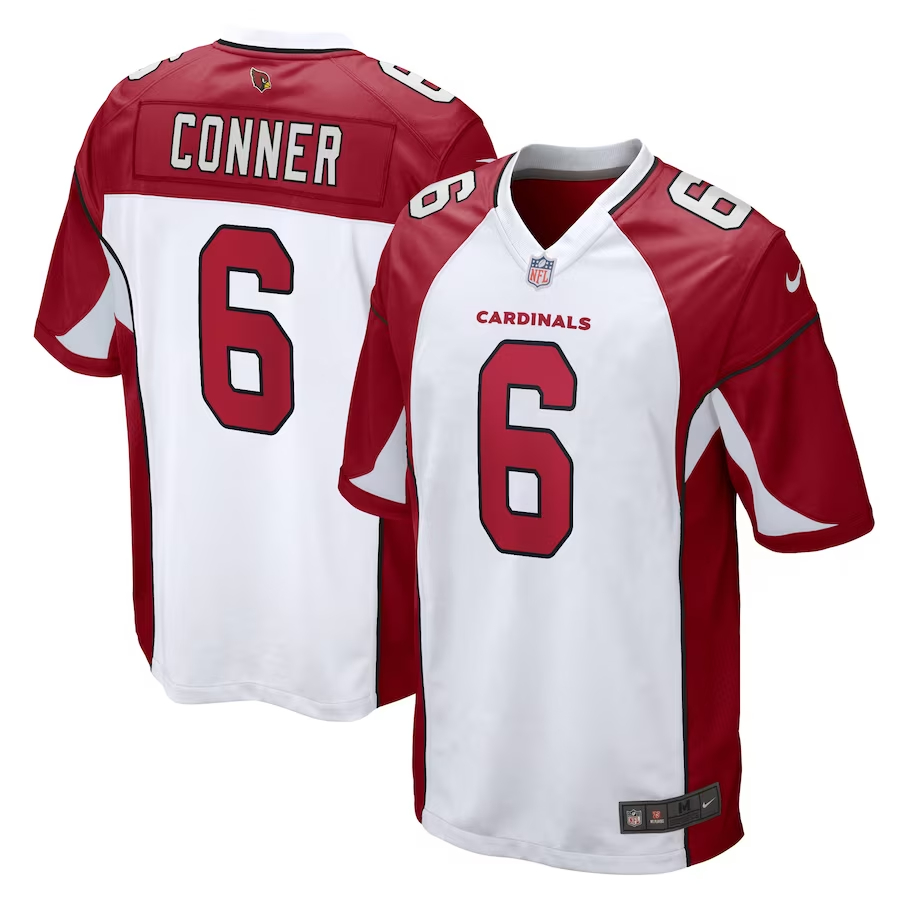 Nike James Conner Arizona Cardinals White Game Player Jersey