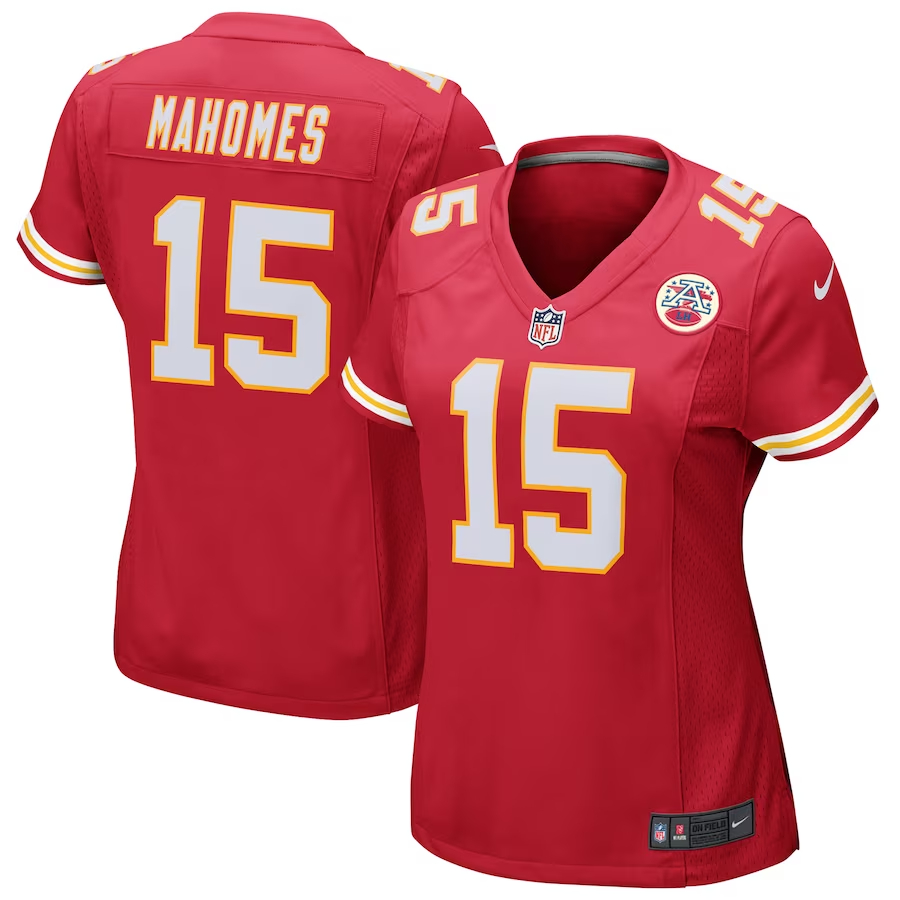 Nike Patrick Mahomes Kansas City Chiefs Women's Red Game Jersey