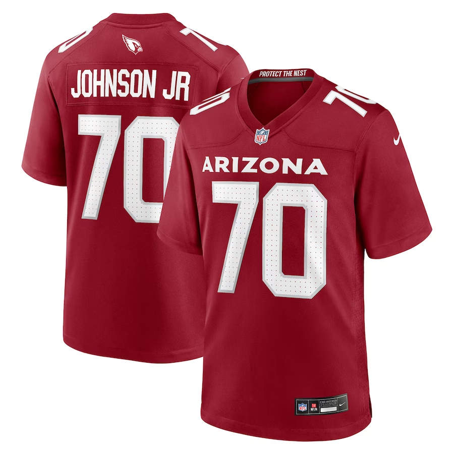 Nike Paris Johnson Jr. Arizona Cardinals Cardinal 2
