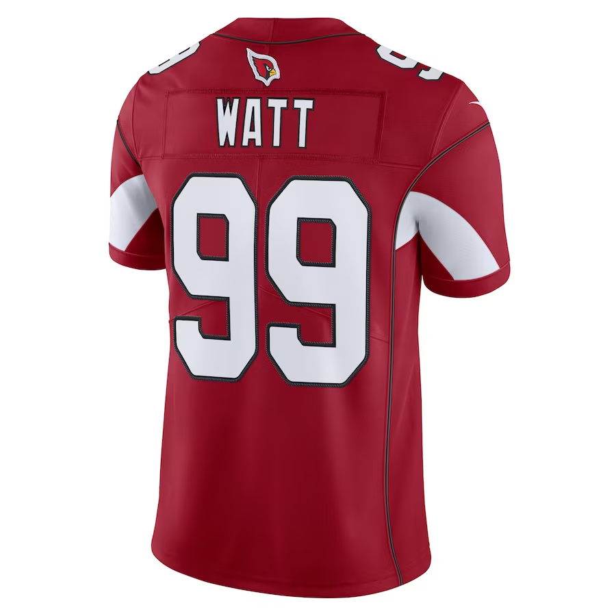 Nike J.J. Watt Arizona Cardinals Cardinal Vapor Limited Jersey