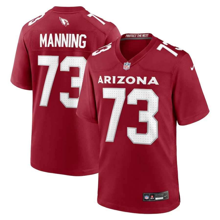 Nike Ilm Manning Arizona Cardinals Cardinal Team Game Jersey