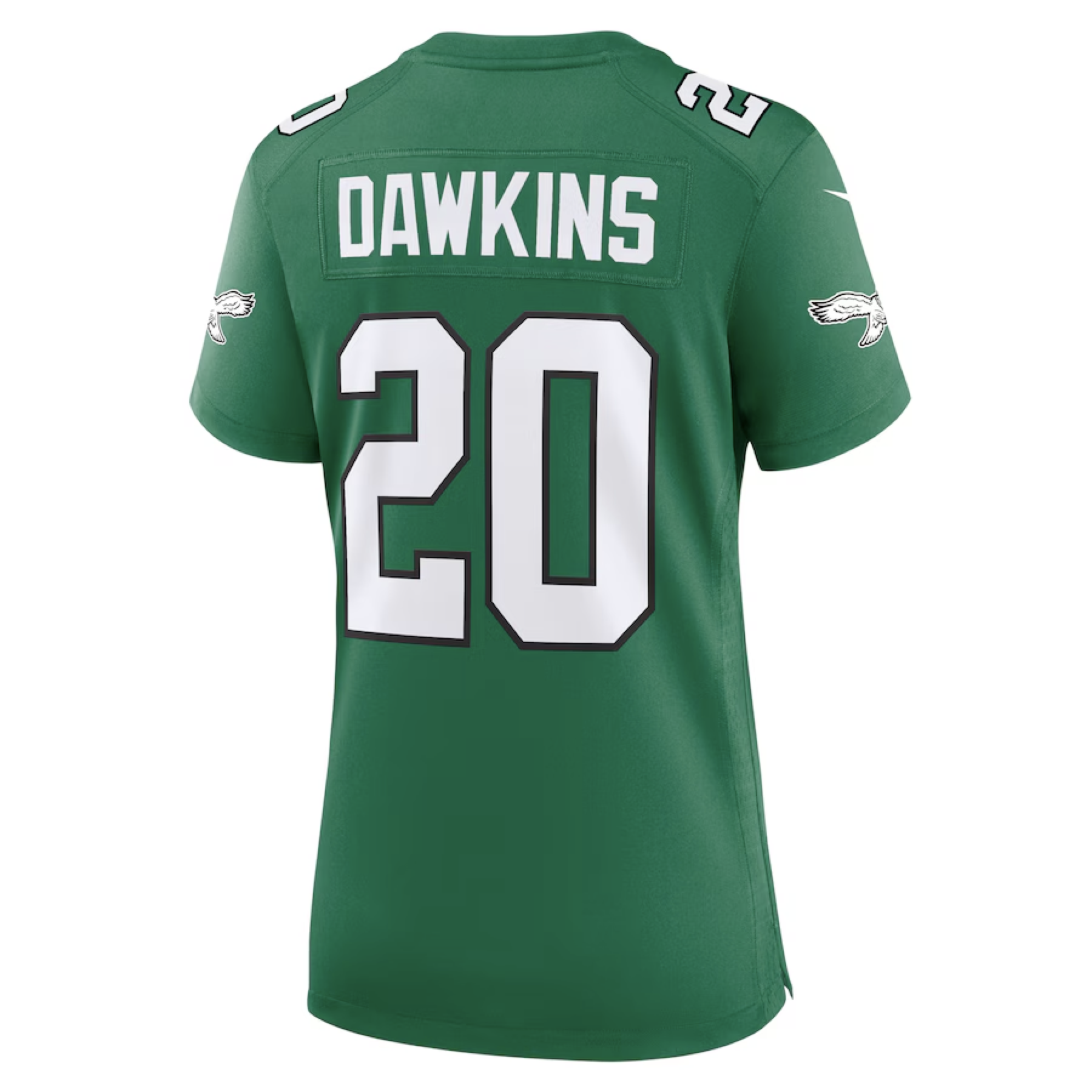Nike Brian Dawkins Philadelphia Eagles Women's Kelly Green Alternate Game Jersey