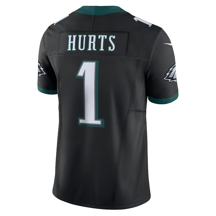 Nike Jalen Hurts Philadelphia Eagles Black Vapor F.U.S.E. Limited Jersey