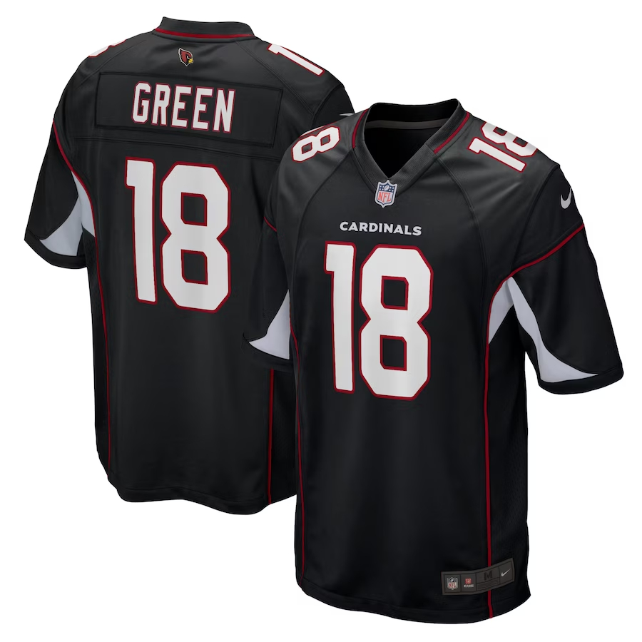 Nike A.J. Green Arizona Cardinals Black Game Jersey