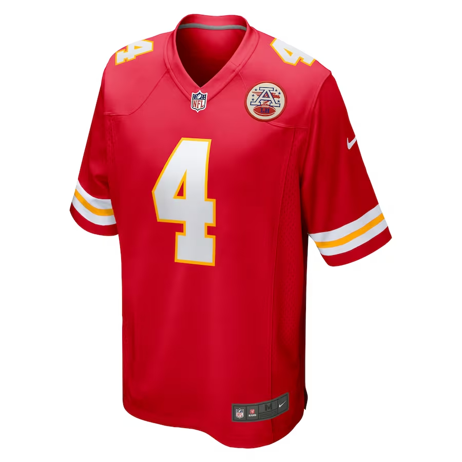 Nike Rashee Rice Kansas City Chiefs Red Game Jersey