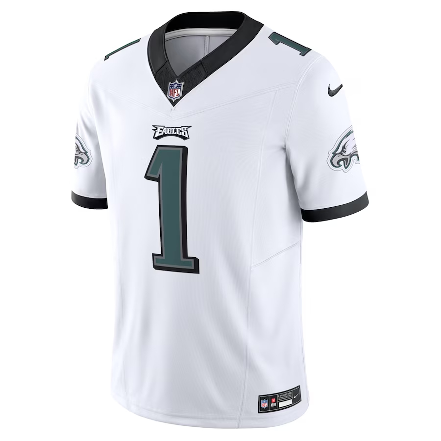Nike Jalen Hurts Philadelphia Eagles White Vapor F.U.S.E. Limited Jersey