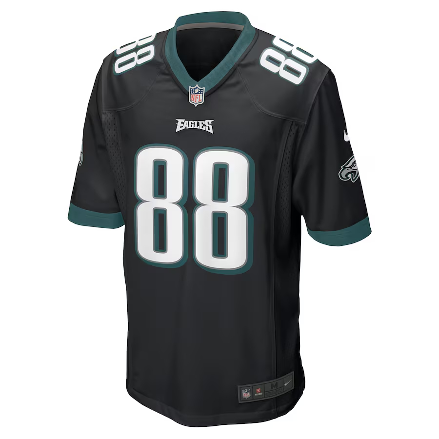 Nike Dallas Goedert Philadelphia Eagles Black Game Jersey