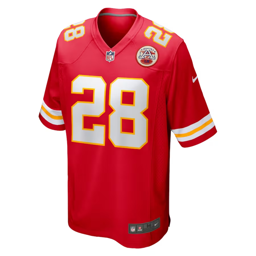 Nike Keith Taylor Kansas City Chiefs Red Team Game Jersey