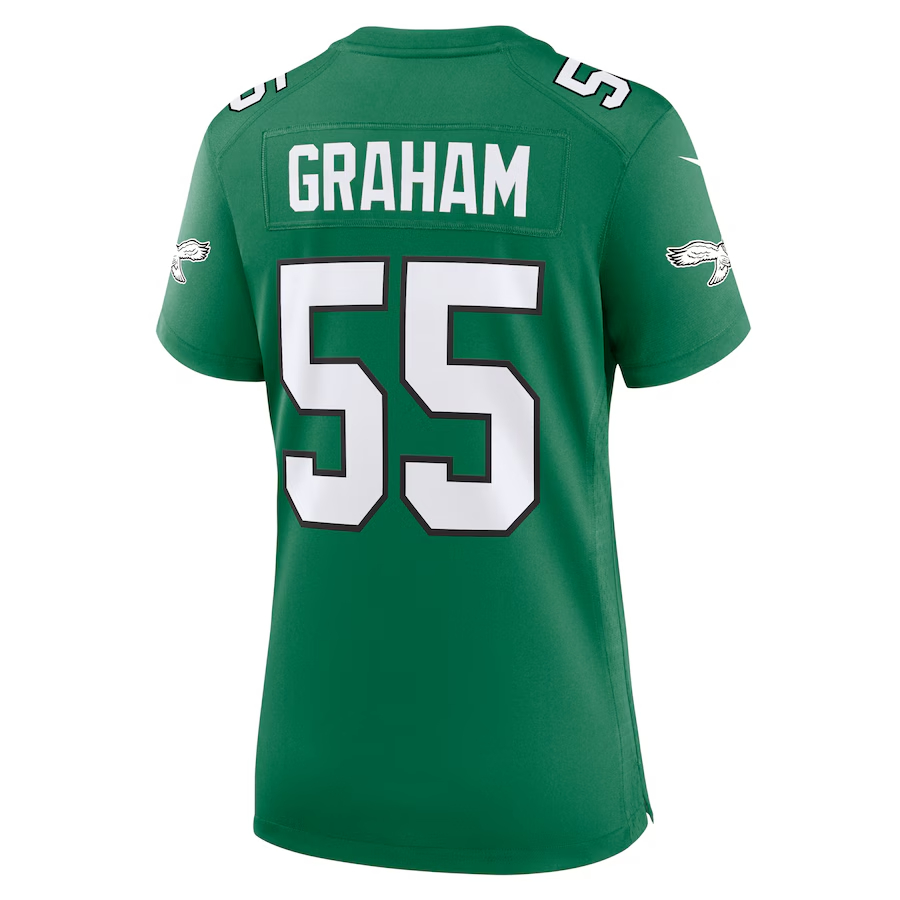 Nike Brandon Graham Philadelphia Eagles Women's Kelly Green Alternate Game Jersey