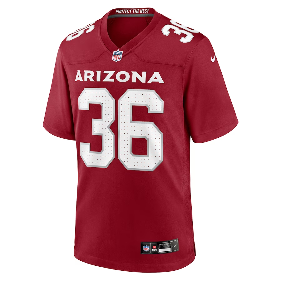 Nike Andre Chachere Arizona Cardinals Cardinal Team Game Jersey